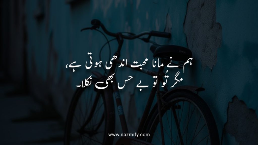 Heart Touching urdu poetry in urdu